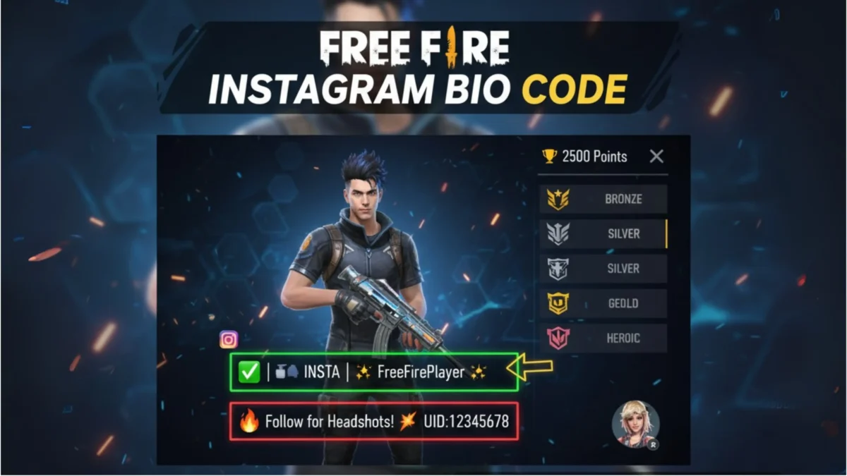 100+ Free Fire Instagram Bio Code – Stylish, Attitude, Emoji (Copy & Paste)