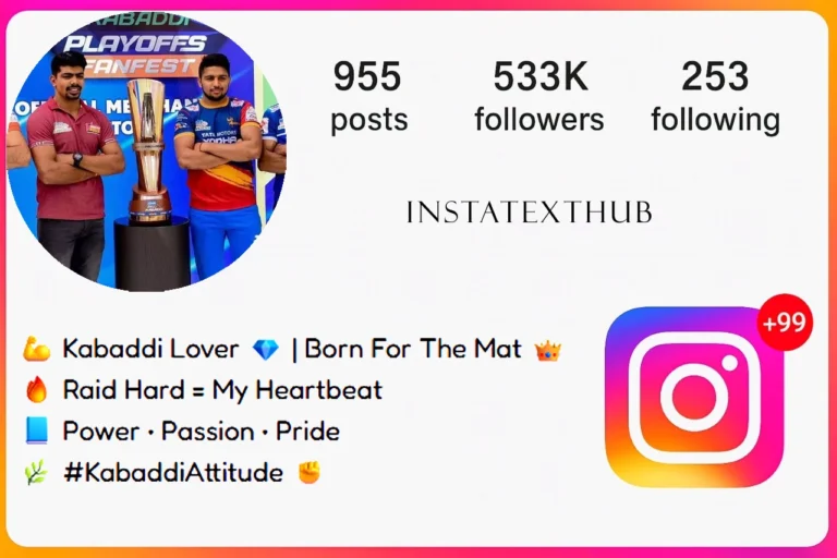 350+ Best Instagram Bio For Kabaddi Lovers (New 2026 Collection)