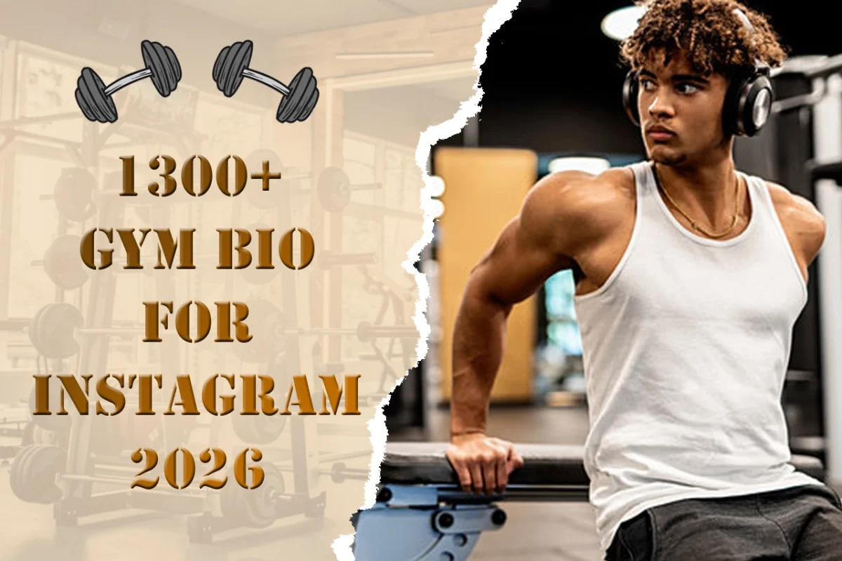1300+ Gym Bio For Instagram 2026 (Stylish, Attitude, Hindi & English)